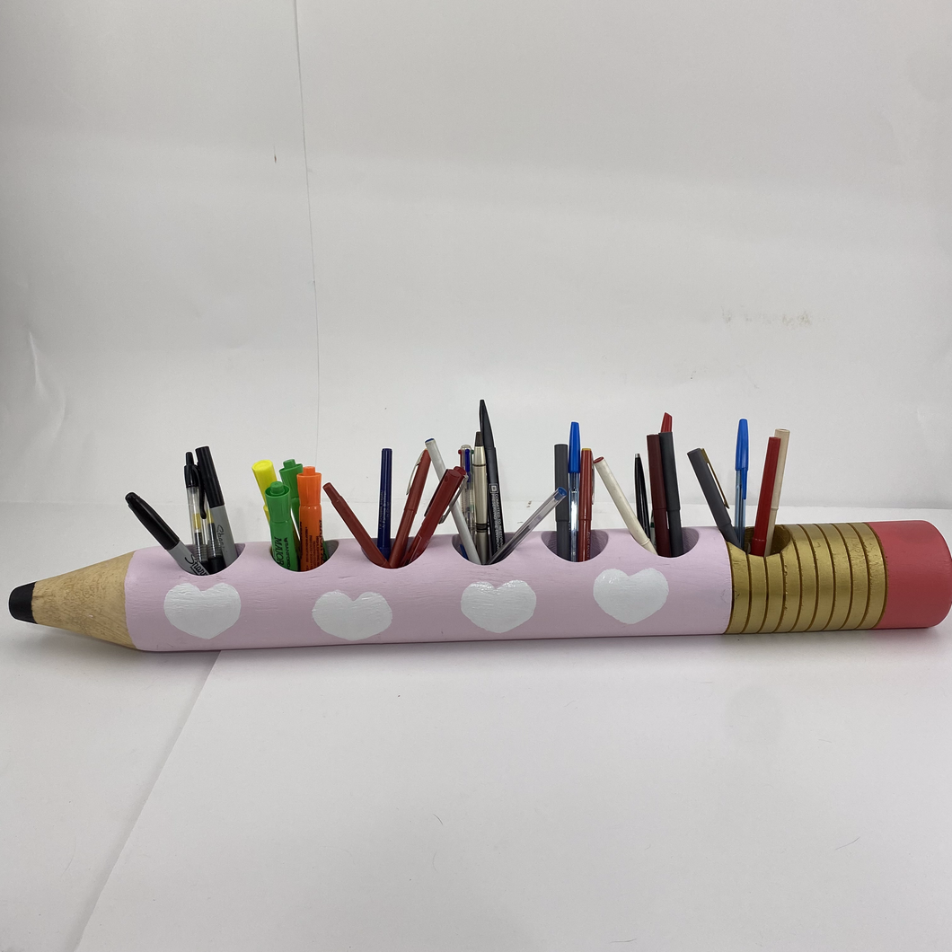 Cute Giant Crayon Pencil Desk Accessories Holder - Peachymart