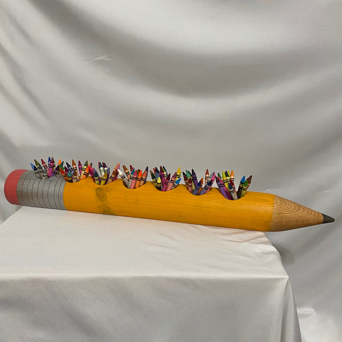 Giant Pencil Crayon Holder