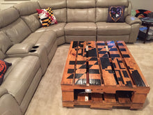 Pallet Table with State Flag